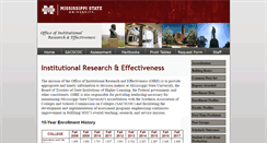 Desktop Screenshot of ir.msstate.edu