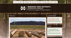 Desktop Screenshot of loggered.msstate.edu