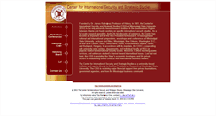 Desktop Screenshot of ciss.msstate.edu