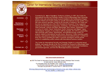 Tablet Screenshot of ciss.msstate.edu