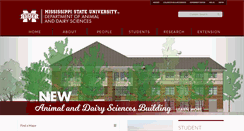 Desktop Screenshot of ads.msstate.edu