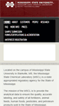 Mobile Screenshot of mscl.msstate.edu