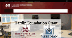 Desktop Screenshot of meridian.msstate.edu