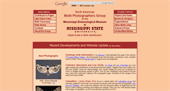 Desktop Screenshot of mothphotographersgroup.msstate.edu