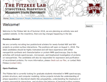 Tablet Screenshot of fitzkee.chemistry.msstate.edu