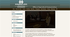 Desktop Screenshot of oac.msstate.edu