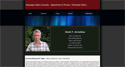 Desktop Screenshot of hfa1.physics.msstate.edu
