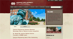 Desktop Screenshot of che.msstate.edu
