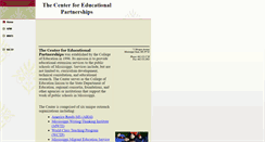 Desktop Screenshot of cedp.msstate.edu