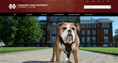Desktop Screenshot of legal.msstate.edu