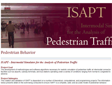 Tablet Screenshot of pedestrian.msstate.edu