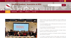 Desktop Screenshot of nsa.org.msstate.edu