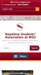 Mobile Screenshot of nsa.org.msstate.edu