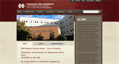 Desktop Screenshot of ece.msstate.edu