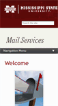 Mobile Screenshot of mailservices.msstate.edu