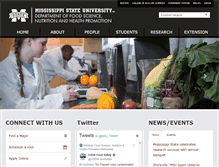 Tablet Screenshot of fsnhp.msstate.edu