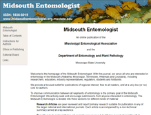 Tablet Screenshot of midsouthentomologist.org.msstate.edu