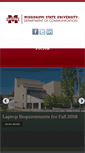 Mobile Screenshot of comm.msstate.edu