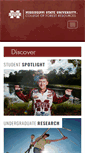 Mobile Screenshot of cfr.msstate.edu