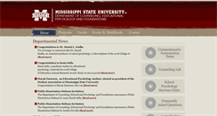 Desktop Screenshot of cep.msstate.edu