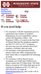 Mobile Screenshot of mybanner.msstate.edu