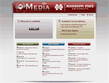 Tablet Screenshot of mymedia.msstate.edu