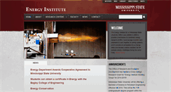 Desktop Screenshot of ei.msstate.edu