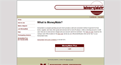 Desktop Screenshot of moneymate.msstate.edu