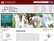 Tablet Screenshot of entomology.msstate.edu